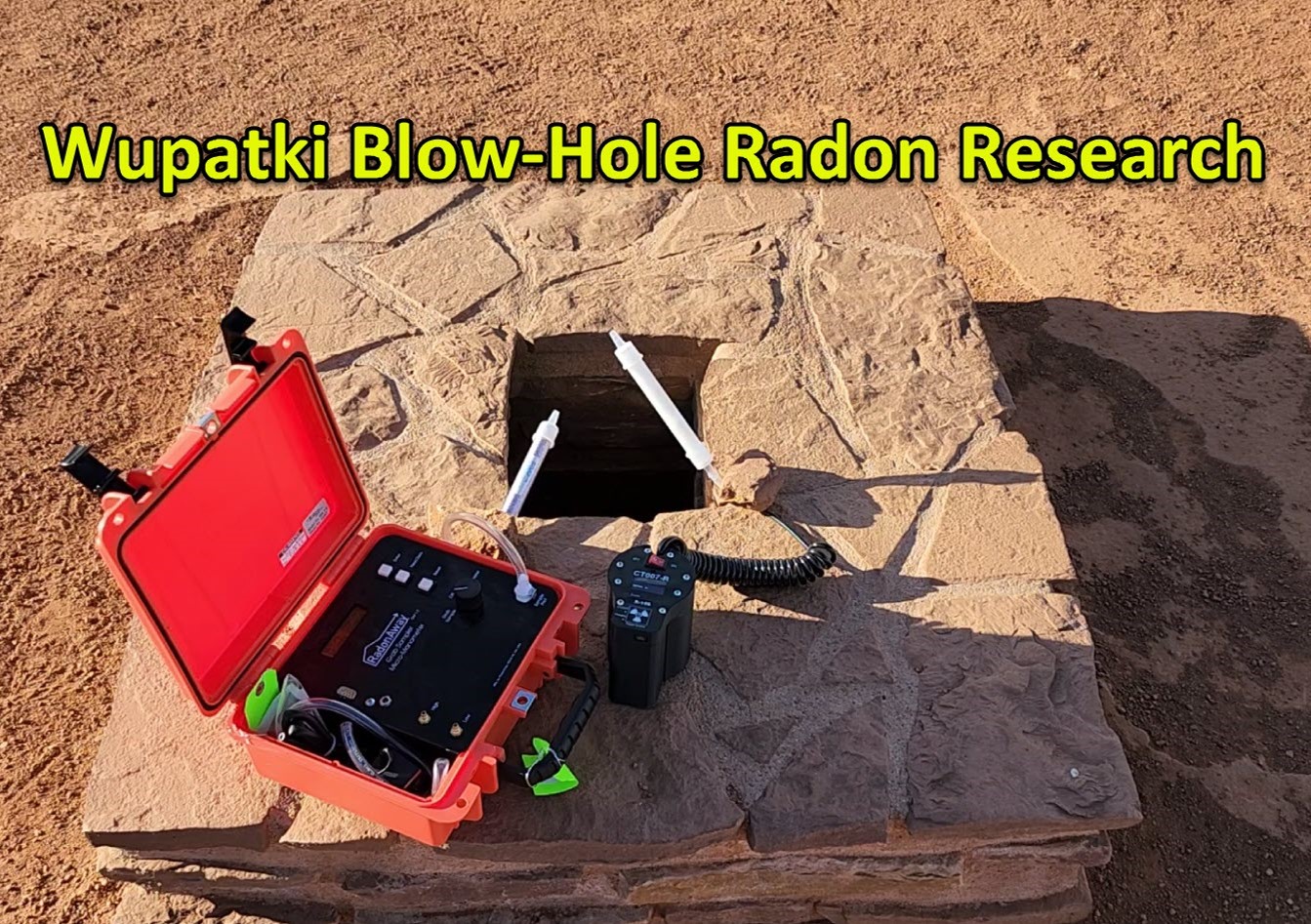 Wupatki National Monument Radon Research: The highest level of radon in Arizona