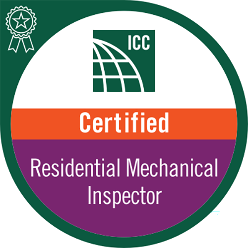IRC RESIDENTIAL MECHANICAL INSPECTOR